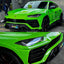Lamborghini in Ultra Gloss Viper Green Paint Protection Film
