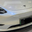 Tesla in Ultra Gloss White Blue Paint Protection Film