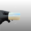 Ultra Gloss White Blue Paint Protection Film Swatch