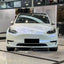 Tesla in Ultra Gloss White Blue Paint Protection Film