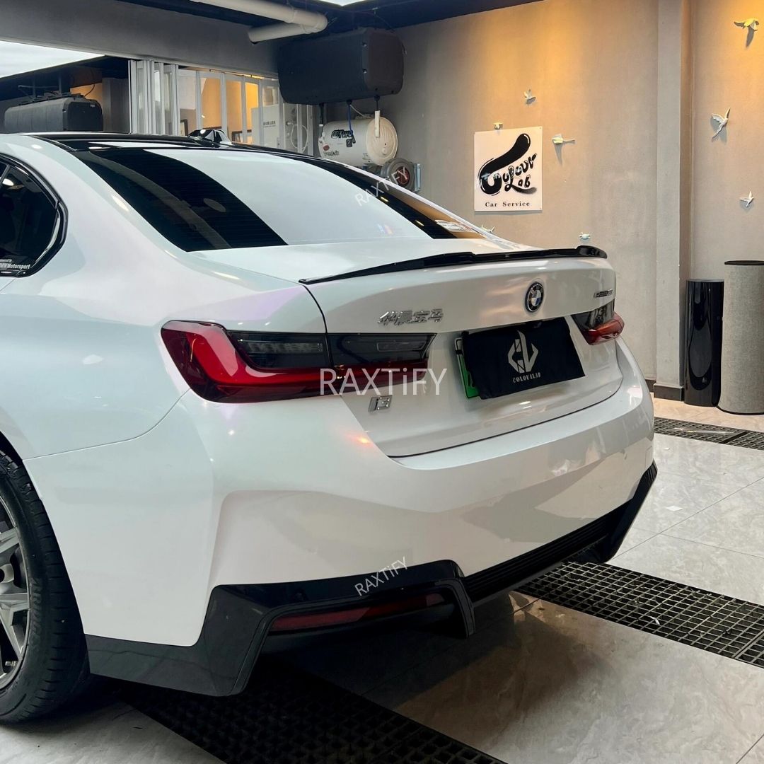 BMW in Ultra Gloss White Pink Paint Protection Film