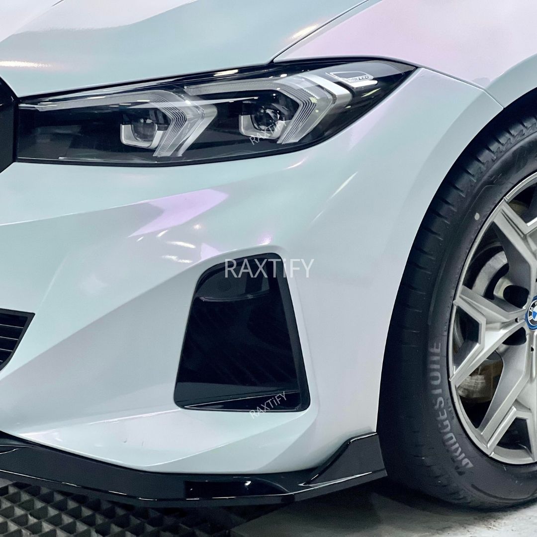 BMW in Ultra Gloss White Pink Paint Protection Film
