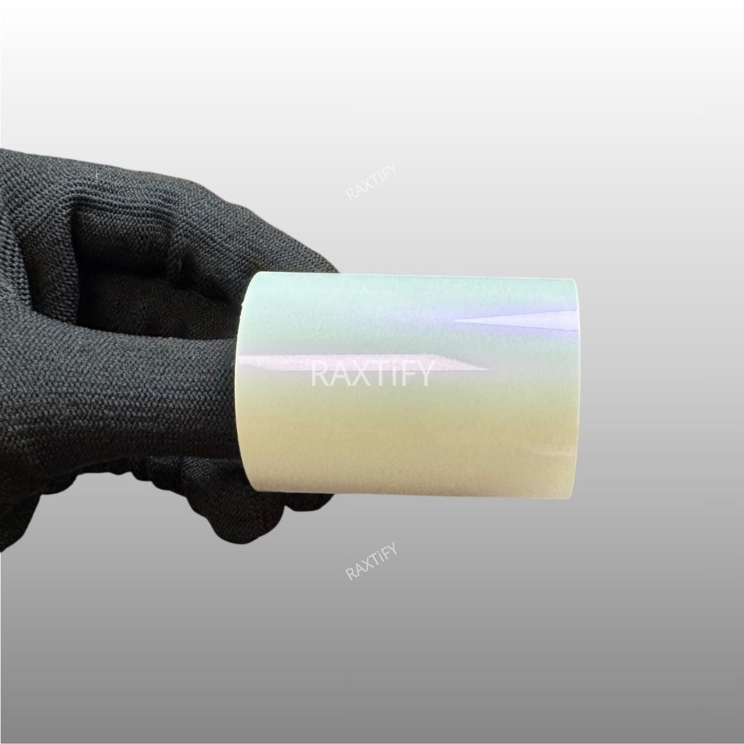 Ultra Gloss White Purple Paint Protection Film Swatch Card