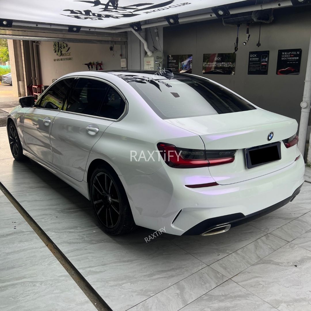 Ultra Gloss White Purple Paint Protection Film