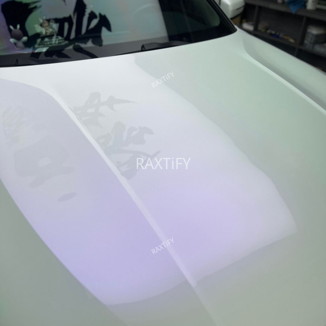Ultra Gloss White Purple Paint Protection Film