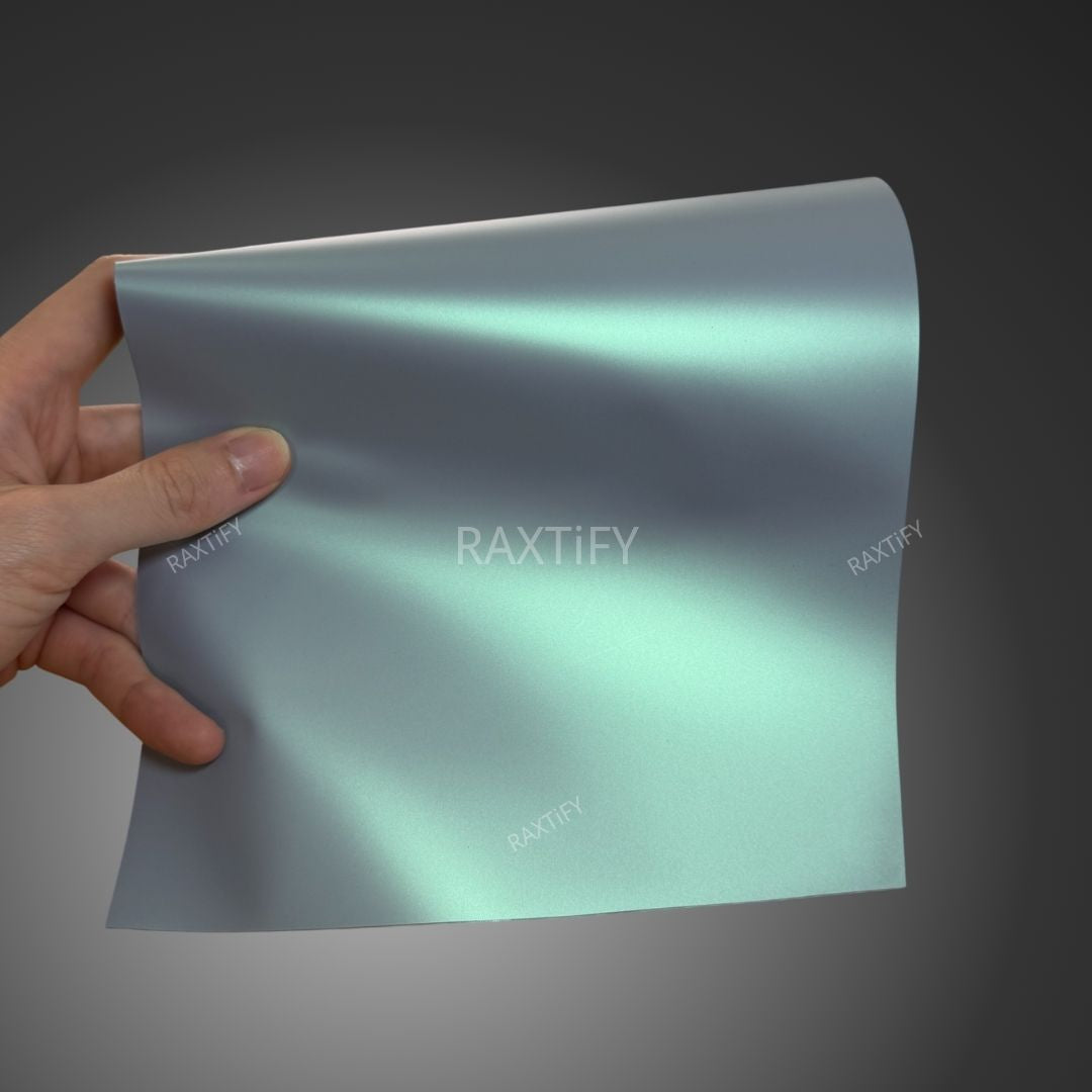 Ultra Matte Blue Green Vinyl Wrap Sample