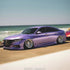 Gloss Metallic Royal Purple Vinyl Wrap