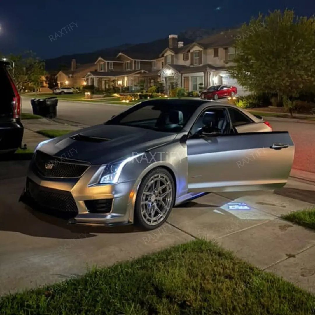 Satin Chrome Alexander Silver Vinyl Wrap raxtify