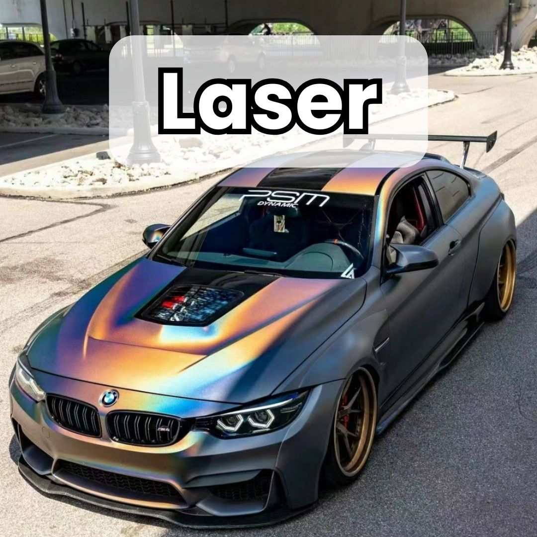 all laser vinyl wraps for car 