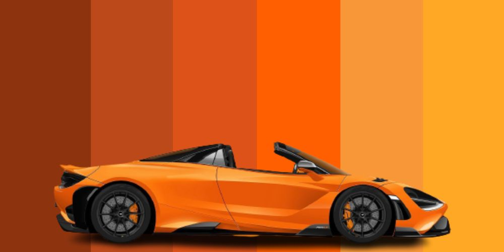 all orange vinyl wraps for car