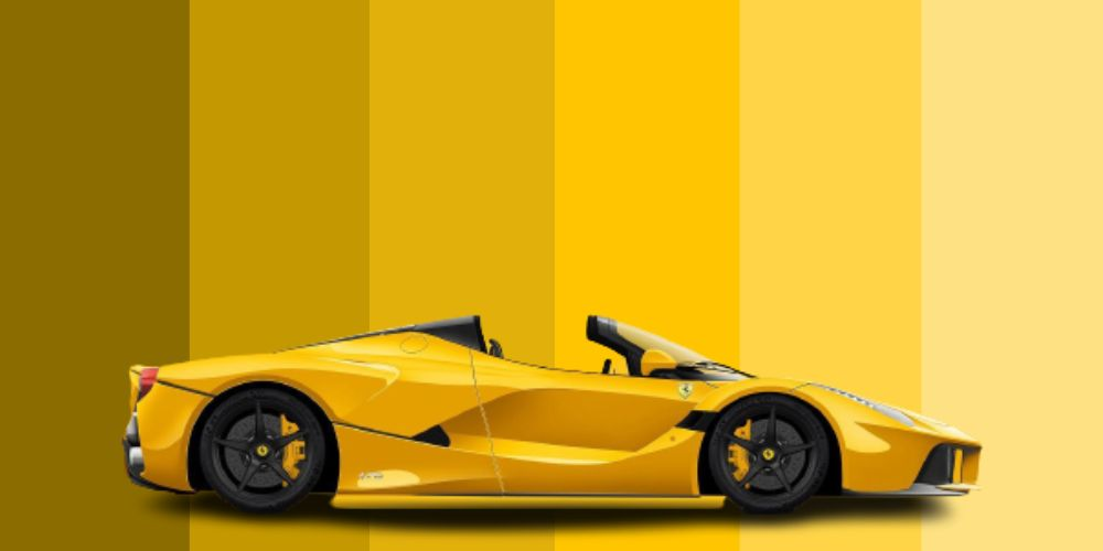 all yellow vinyl wraps for car options