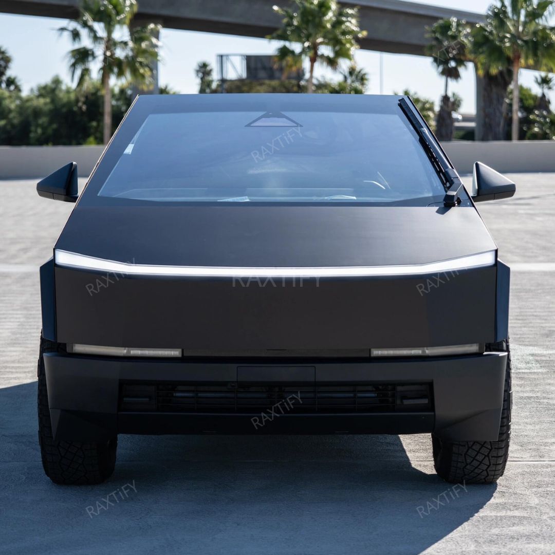 Black to Blue Tesla Cybertruck Gradient Wrap