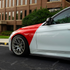 BMW Marlboro Livery White Red Vinyl Wrap