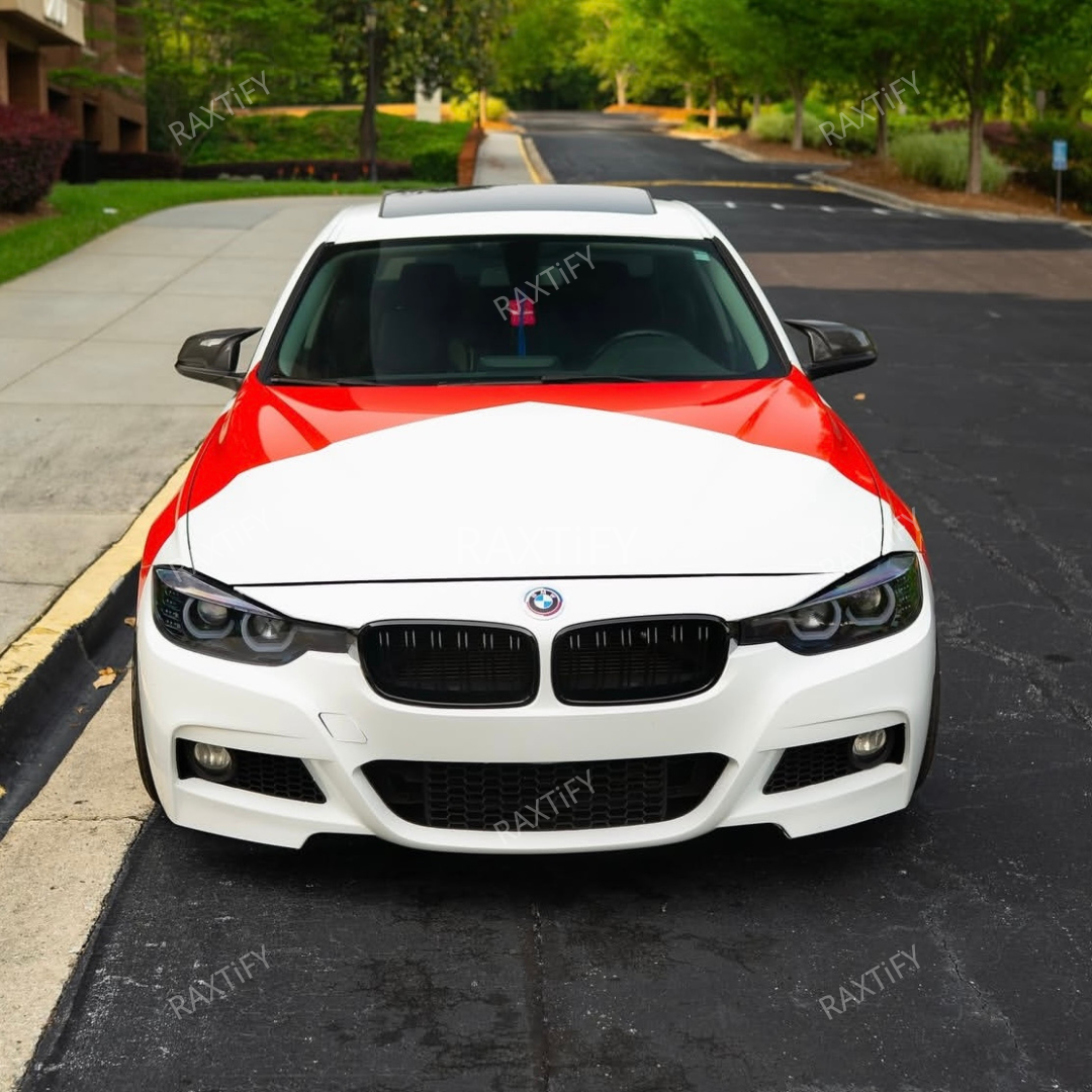 BMW Marlboro Livery White Red Vinyl Wrap