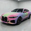 Cotton Candy Fade Car Wrap