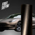 Satin Chrome Obsidian Gray Car Wrap