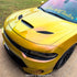 charger in Color Shift Lemon Peach Vinyl Wrap 