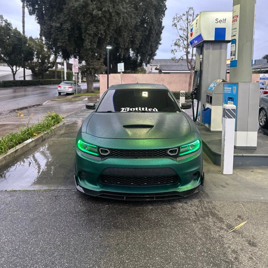 Satin Chrome Silk Green Vinyl Wrap by RAXTiFY