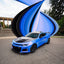 chrysler camaro Color Shift Glitter Blue Red Vinyl Wrap