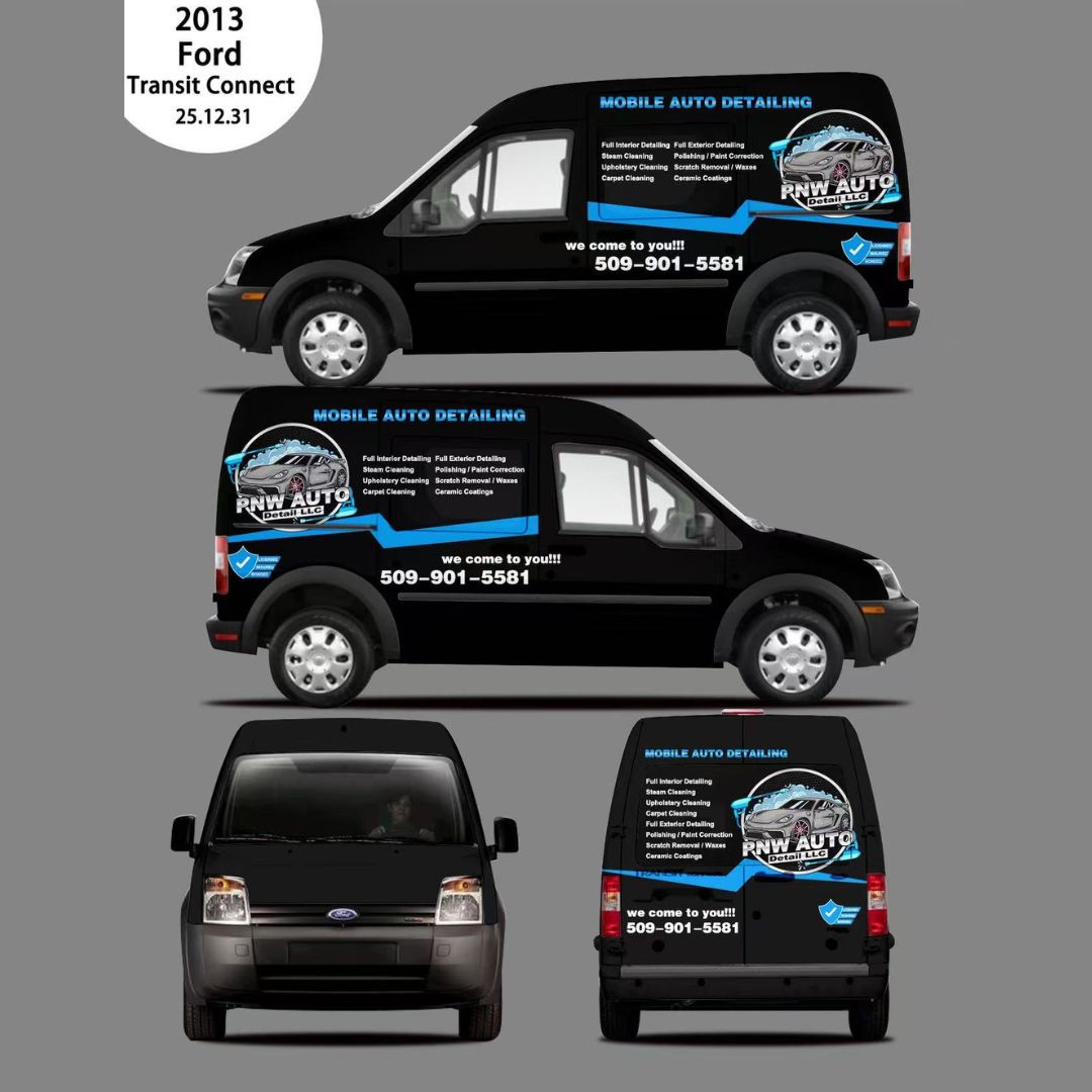 Custom Commercial Vehicle Vinyl Wrap