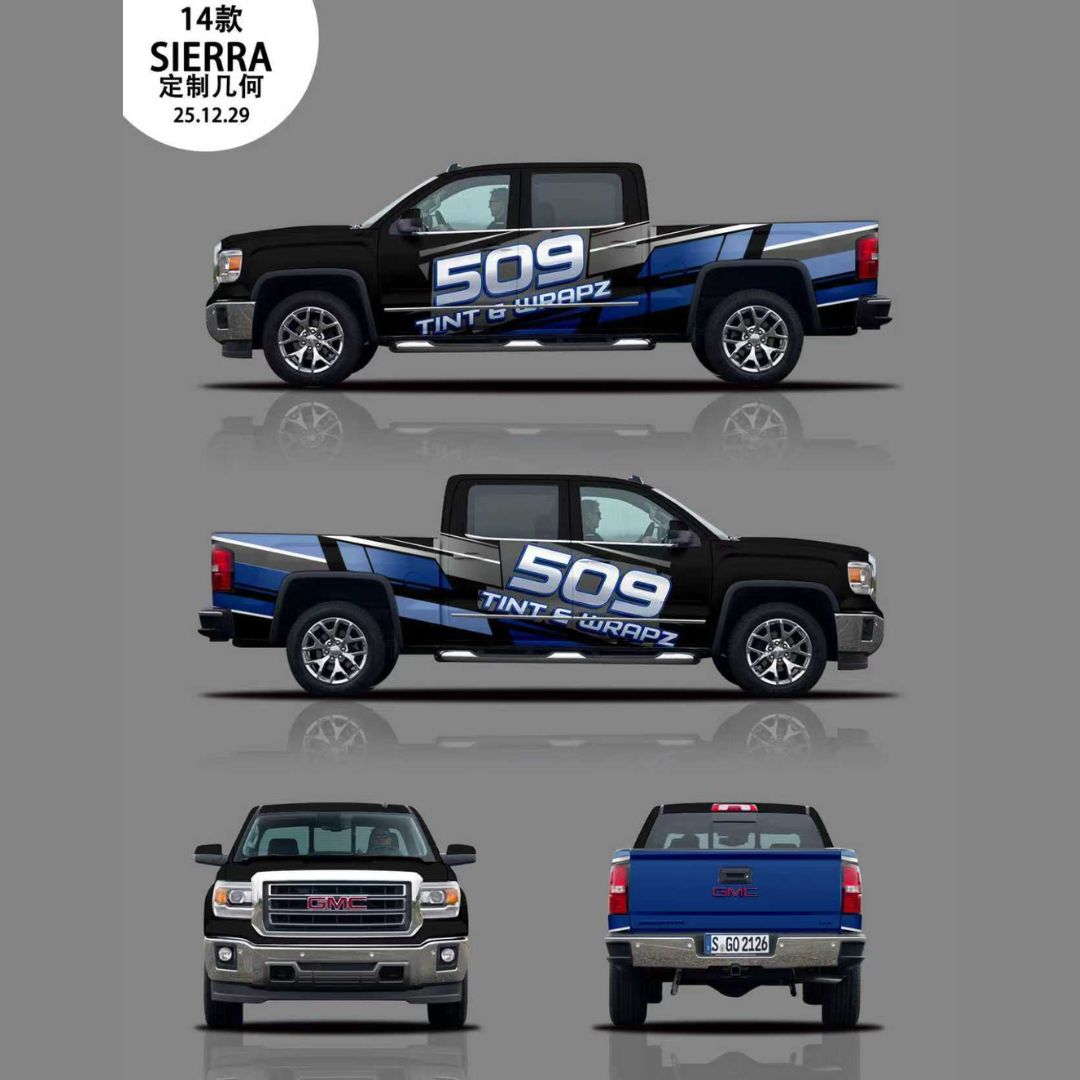 Custom Commercial Vehicle Vinyl Wrap
