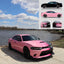 Black to Pink Fade Car Wrap