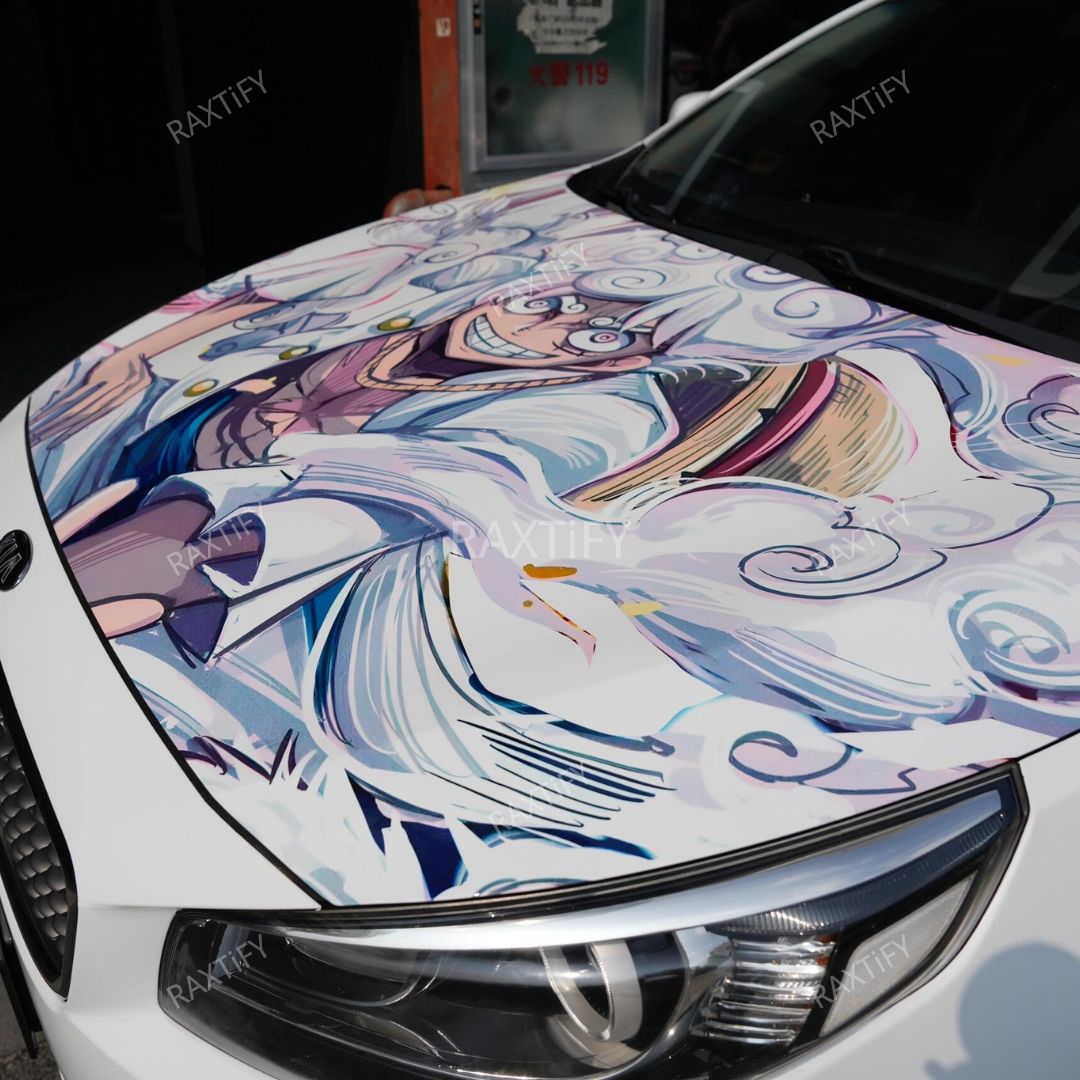 One Piece Custom Anime Kia Vinyl Wrap