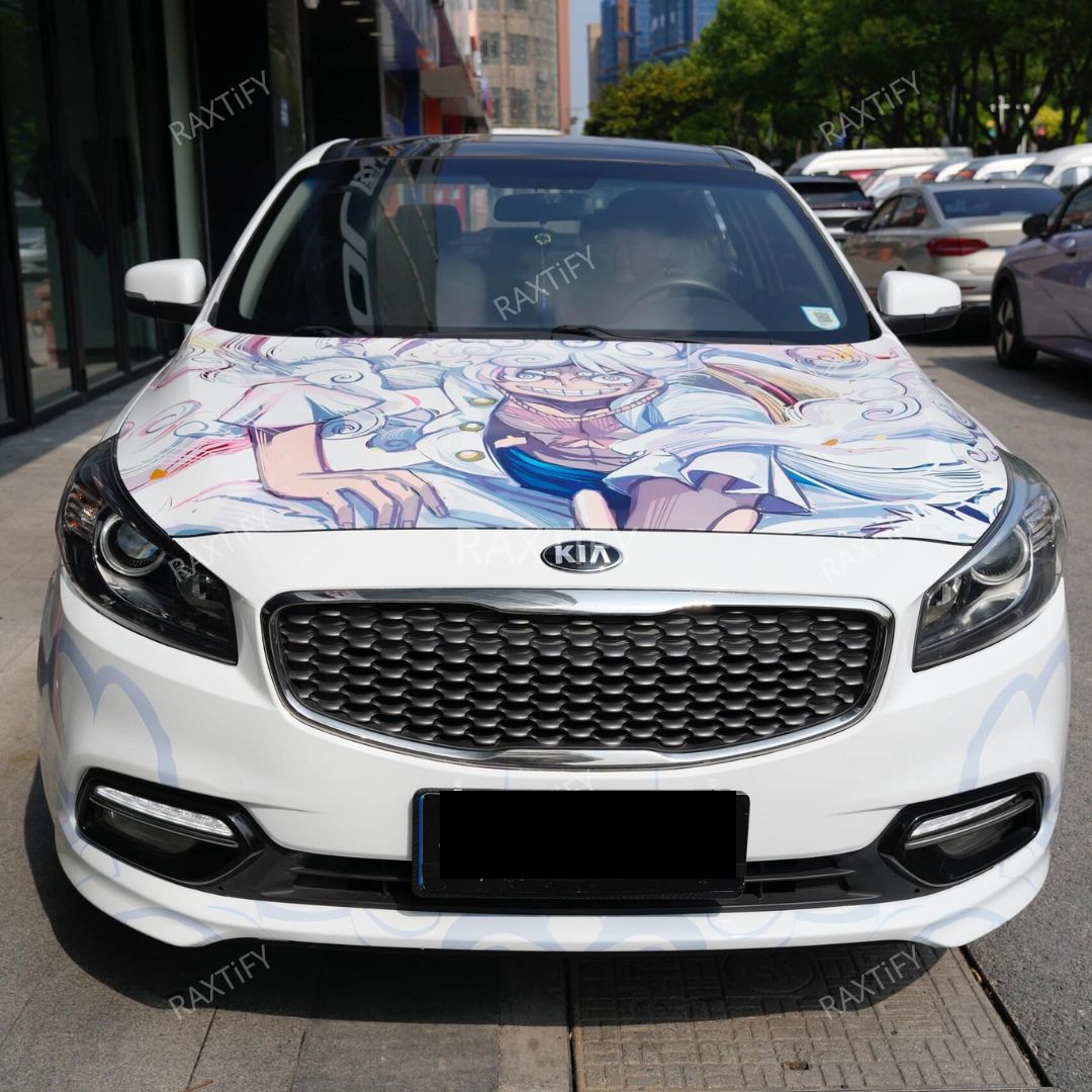 One Piece Custom Anime Kia Vinyl Wrap