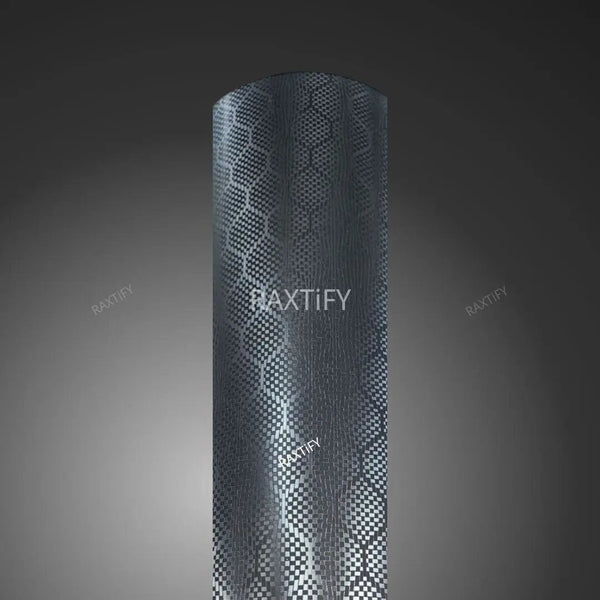 Matte Honeycomb Carbon Fiber Gray Vinyl Wrap – RAXTiFY