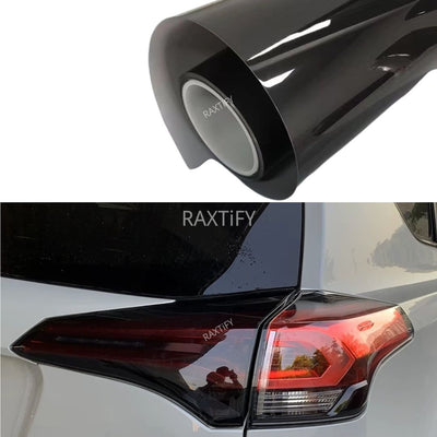 Self-healing Deep Black Headlight Tint Film