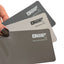 Three Raxtify Vinyl Wrap color sample cards. The cards are labeled G08 Gloss Dark Nardo Gray, G07 Gloss Nardo Gray, and G06 Light Nardo Gray.