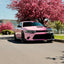 Dodge Charger Daytona Black Pink Gradient Vinyl Wrap