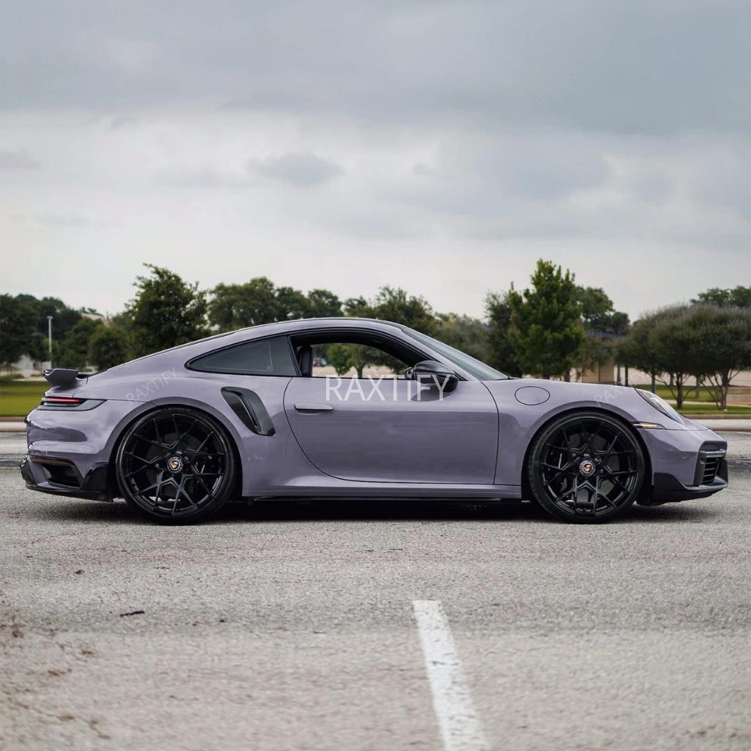 Super Gloss Provence Purple Car Wrap for Porsche