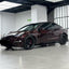 Tesla in Gloss Metallic Burgundy Car Wrap