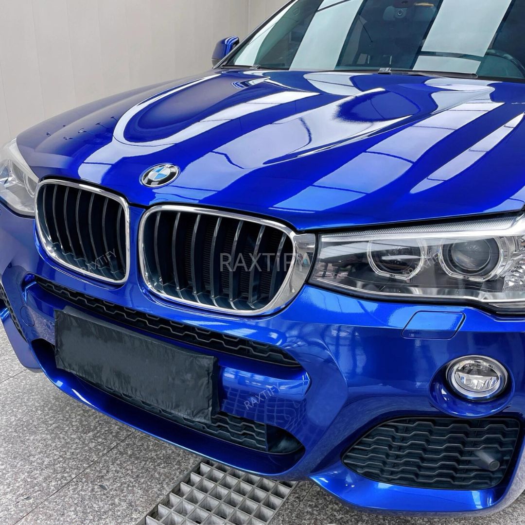 Ultra Gloss Metallic Deep Blue Paint Protection Film
