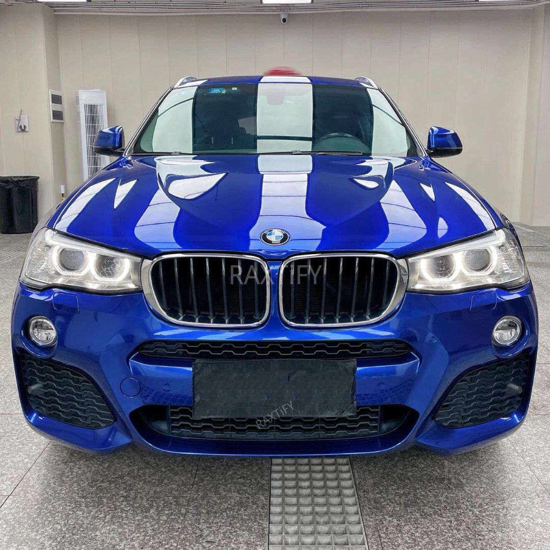 Ultra Gloss Metallic Deep Blue Paint Protection Film