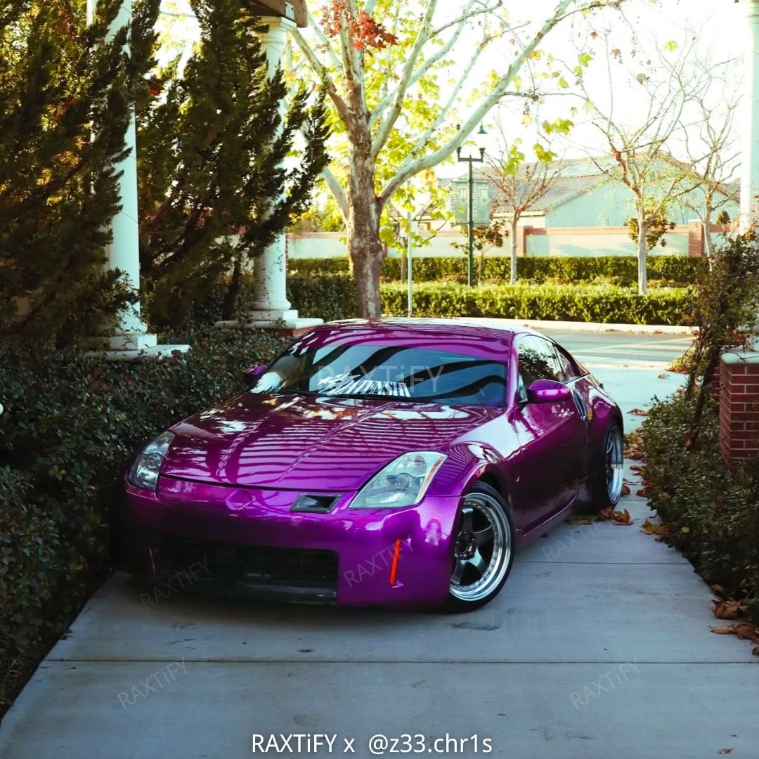 Gloss Metallic Grape Purple Vinyl Wrap