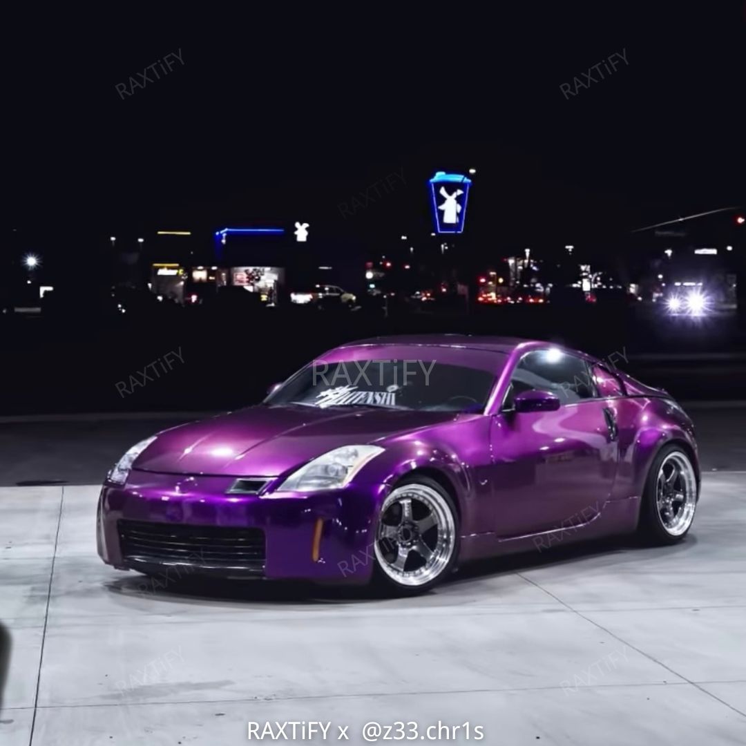 Gloss Metallic Grape Purple Vinyl Wrap