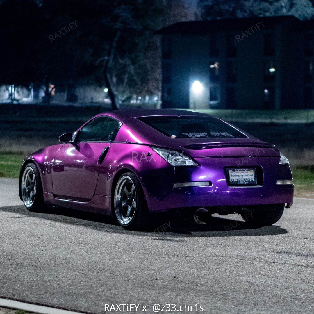 Gloss Metallic Grape Purple Vinyl Wrap