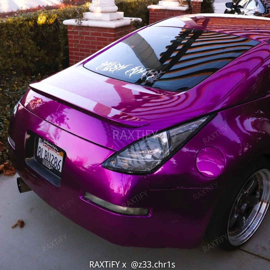 Gloss Metallic Grape Purple Vinyl Wrap