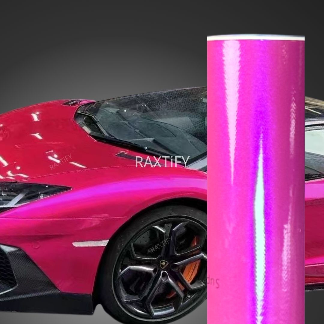 Gloss Metallic Candy Purple Vinyl Wrap