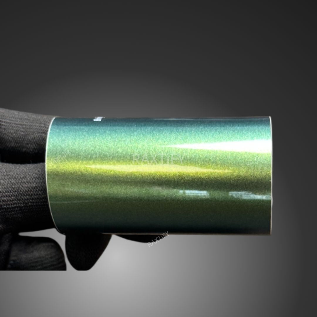 Gloss Metallic Spring Green Vinyl Wrap