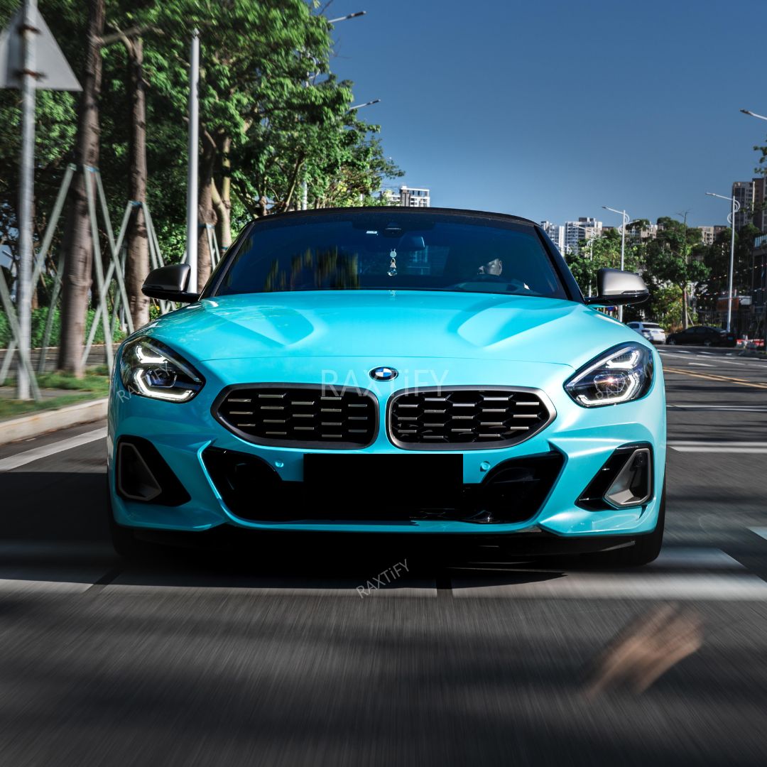 Gloss Metallic Tiffany Blue Car Wrap