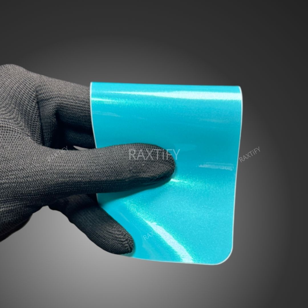 Gloss Metallic Tiffany Blue Car Wrap