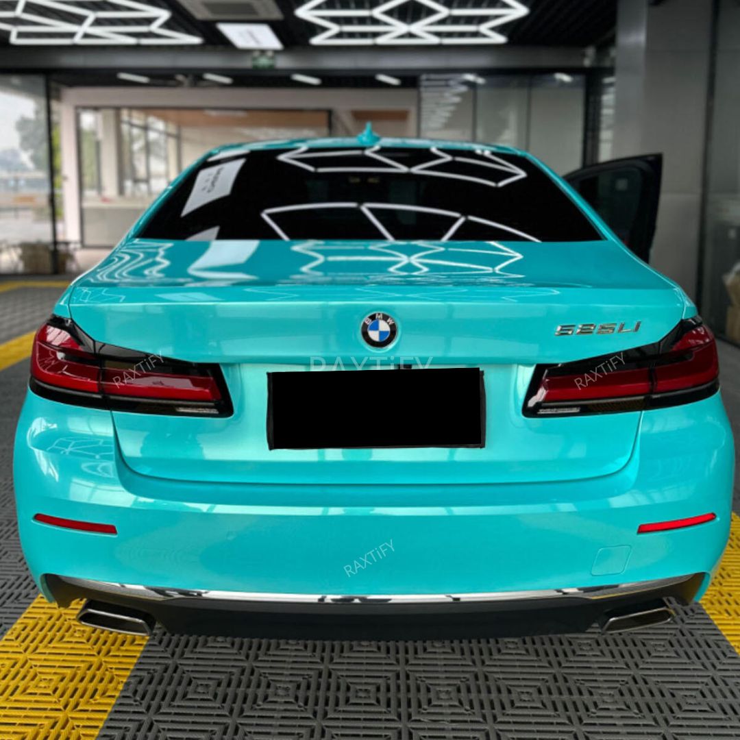 Gloss Metallic Tiffany Blue Car Wrap