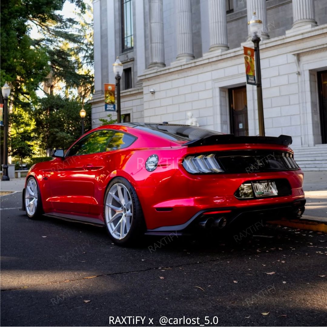 Gloss Metallic Vampire Red Vinyl Wrap