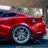  Mustang Gloss Metallic Vampire Red Vinyl Wrap