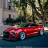  Mustang Gloss Metallic Vampire Red Vinyl Wrap