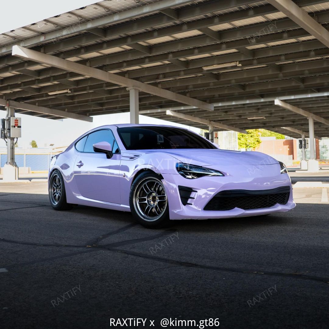 GT86 in Gloss Light Purple Vinyl Wrap