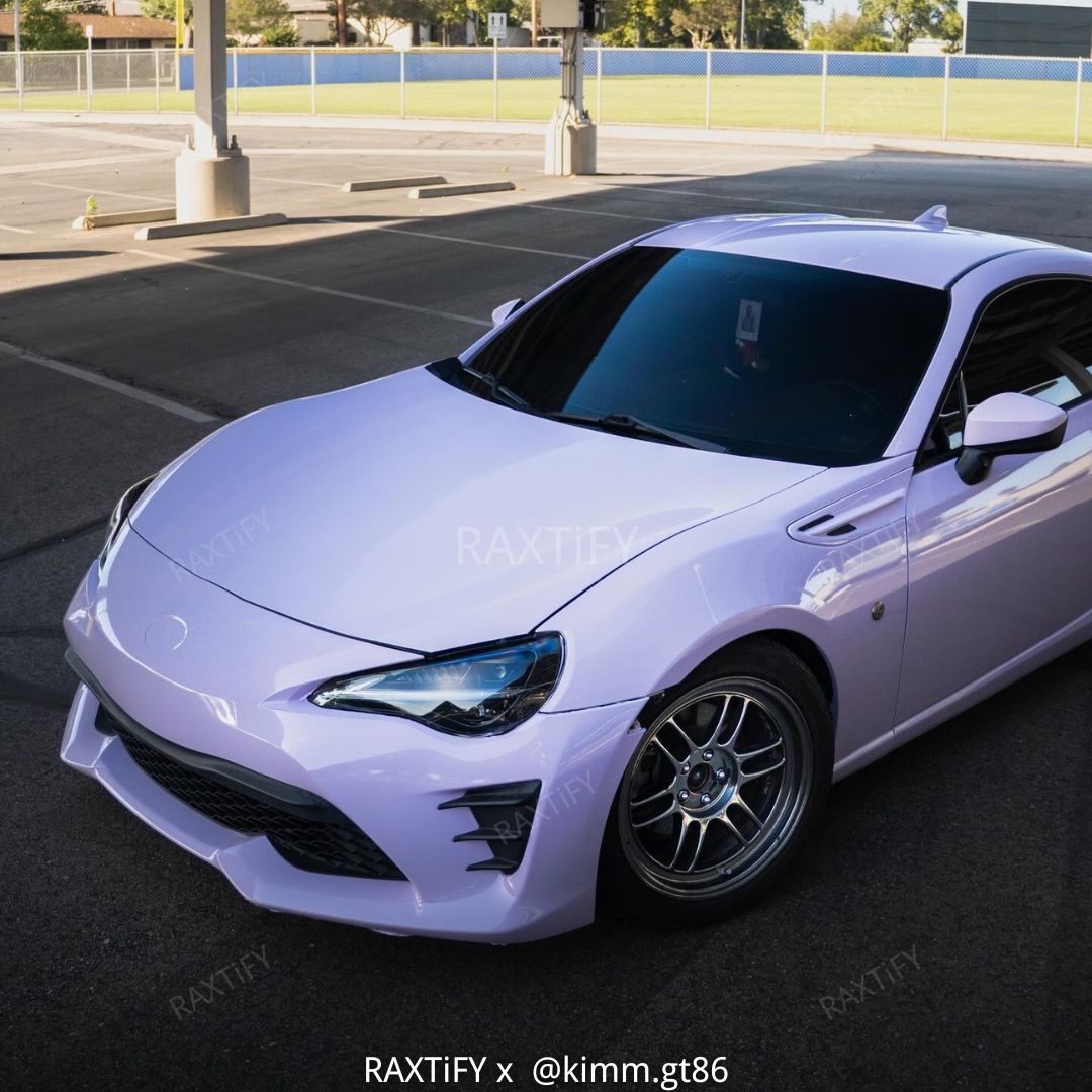 GT86 in Gloss Light Purple Vinyl Wrap